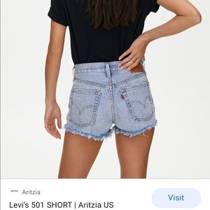 Levi’s 501 Mid Rise Shorts